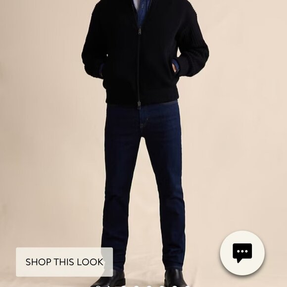 NWT Men's Banana Republic Traveler Jean 35x32 - Picture 1 of 5